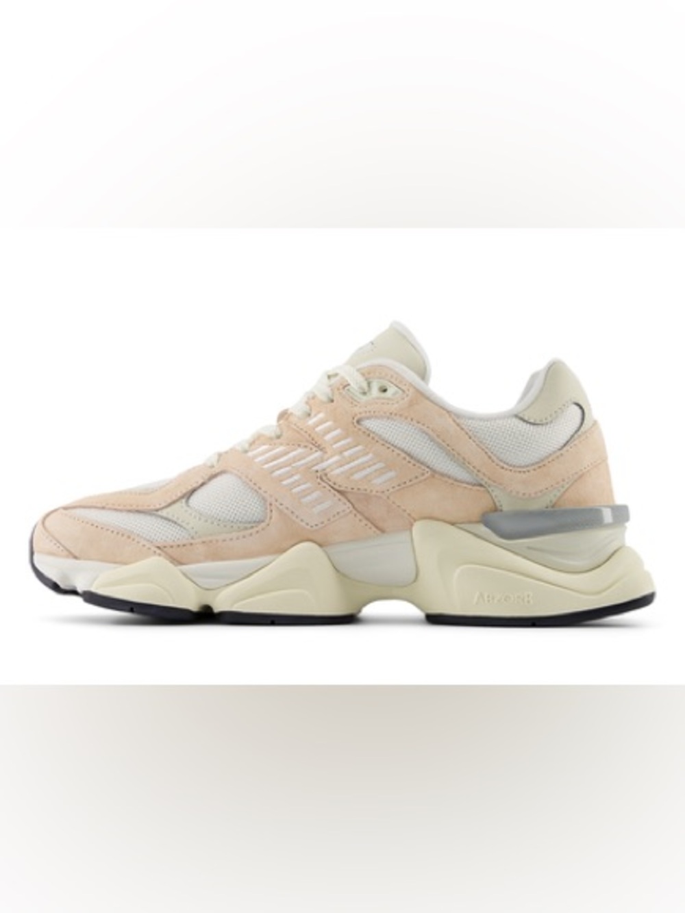 New Balance 9060 W 9.6 Pink and Neutral Suede NWOT